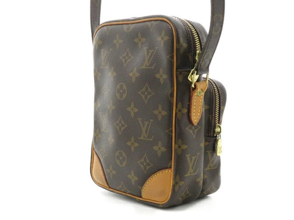 Louis Vuitton Amazon Shoulder Monogram Bag Brown